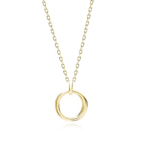 Lantisor argint placat cu aur galben cu cercuri DiAmanti Z1937NG-DIA (Argint 925‰ 1,8 g.) Lantisor argint placat cu aur galben cu cercuri DiAmanti Z1937NG-DIA (Argint 925‰ 1,8 g.)